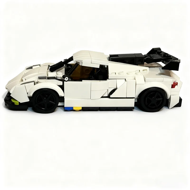 321 stücke MOC Jesko City Champions Super Auto Modell Bausteine Architektur Spielzeug DIY Kreative Idee Weihnachten Geschenke Ziegel