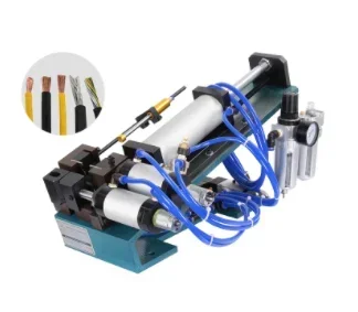 XC-305 Closed circuit wire stripper pneumatic wire stripping machine