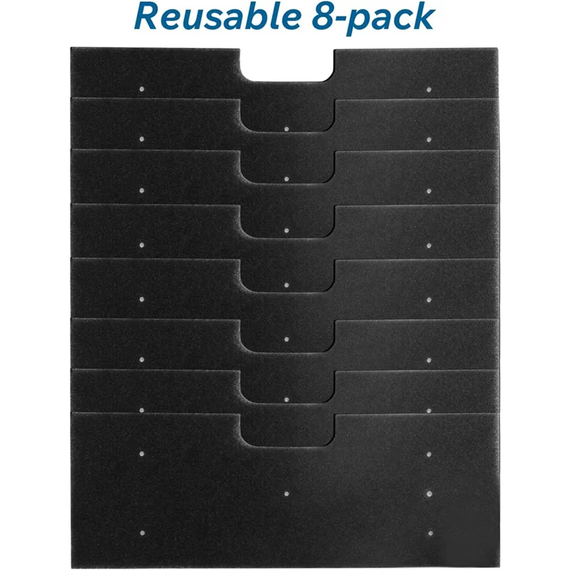 8Pack WH01X35719 Lint Filter - For Washer Dryer Combo - Hand Washable And Reusable - For Models: PFQ97HSPVDS-Y48A