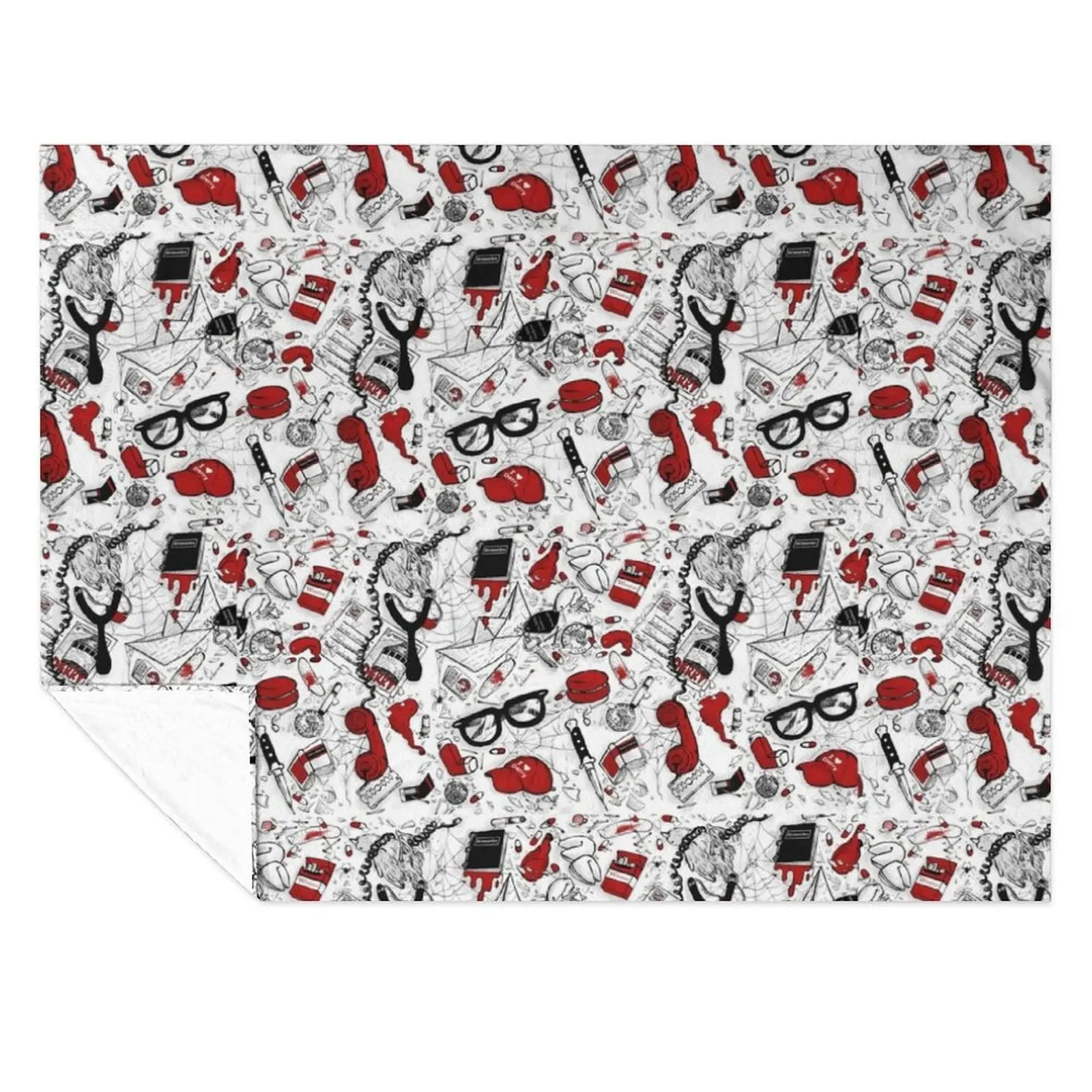 

Loser's Club Repeating Pattern Throw Blanket blankets ands Blankets For Baby Comforter Blankets For Sofas Blankets