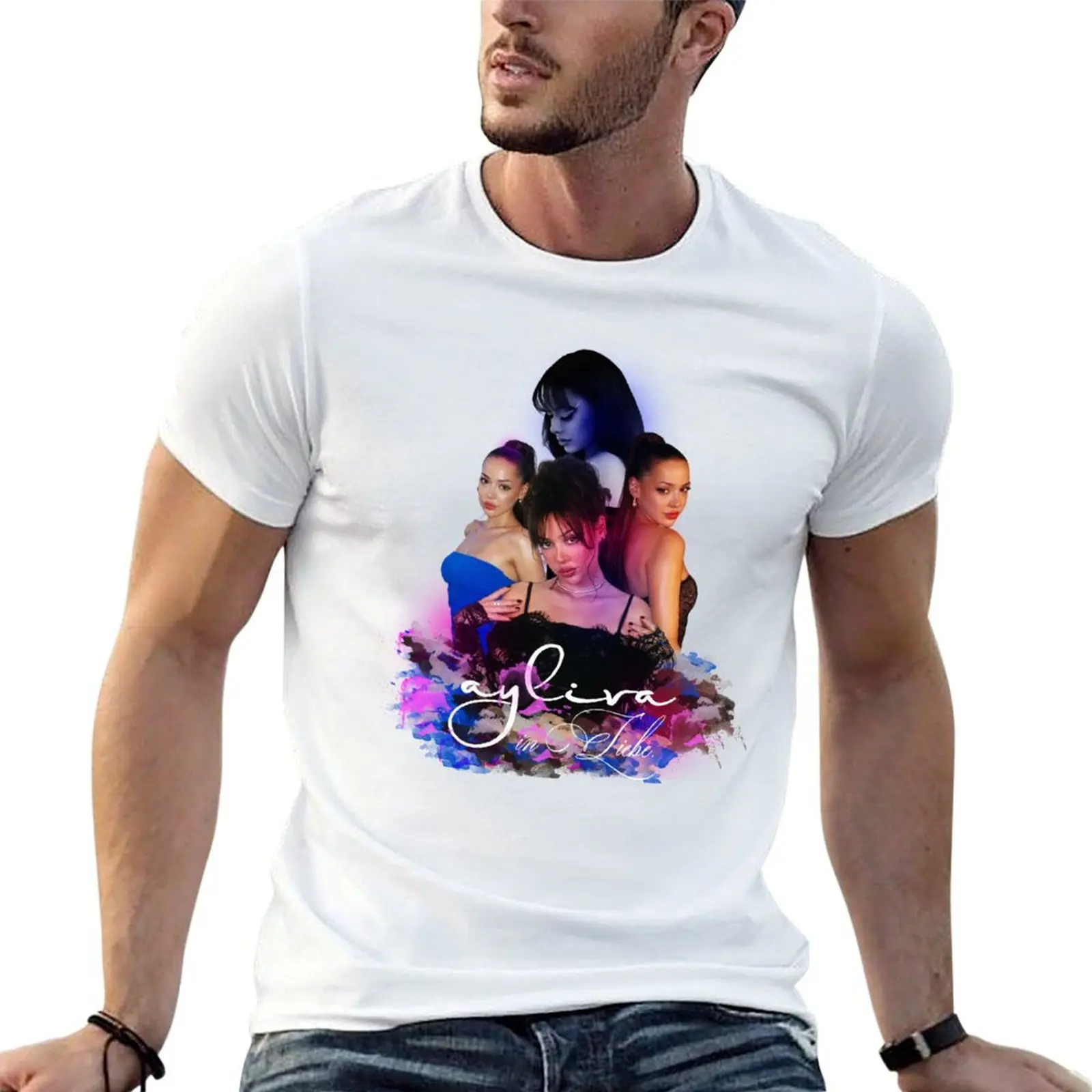 

Ayliva in Liebe 2024 T-Shirt man graphic t shirt funny t shirts cotton T-Shirt