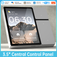 WiFi Tuya Center Control Panel 3.5 Inch Touch Screen Smart Central Control IR Remote Multi-functional Intelligent Home Device