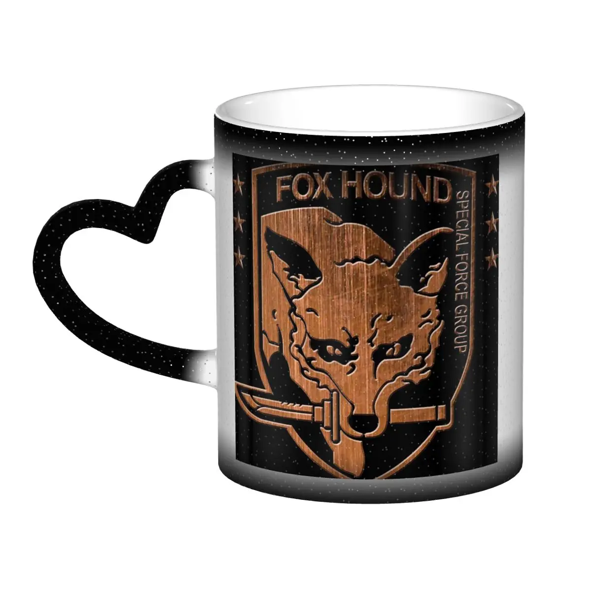 

Foxhound Special Forces Group Metal Gear Solid Mug Funny Ceramic Coffee Cups Tea Mugs Milk Cup Drinkware Gifts for Woman Man