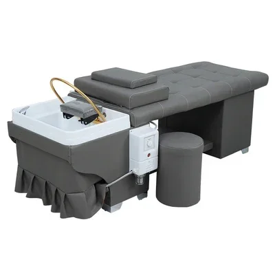 

Massage Salon Shampoo Bed Special Fumigable Multifunctional Hydrotherapy Circulating Bed For Barber Shop
