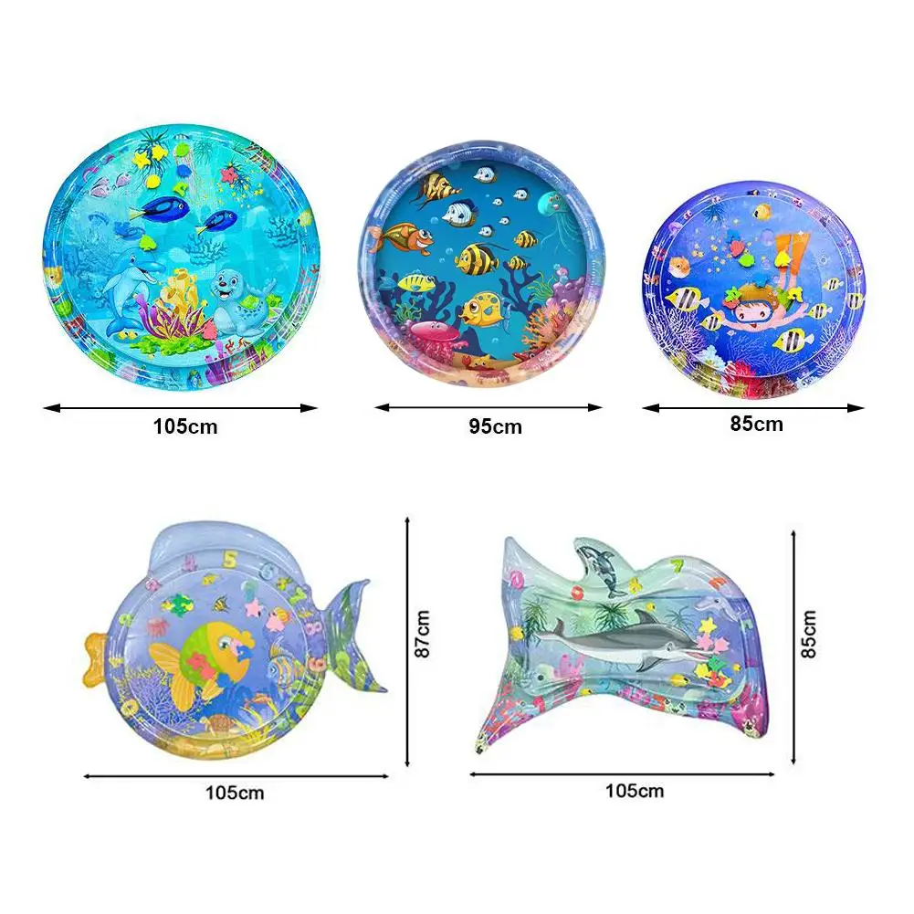 Tappetino di raffreddamento per animali domestici tappetino per giochi d'acqua in PVC letto gonfiabile per cani adatto per cani di piccola taglia gatti per tutte le stagioni