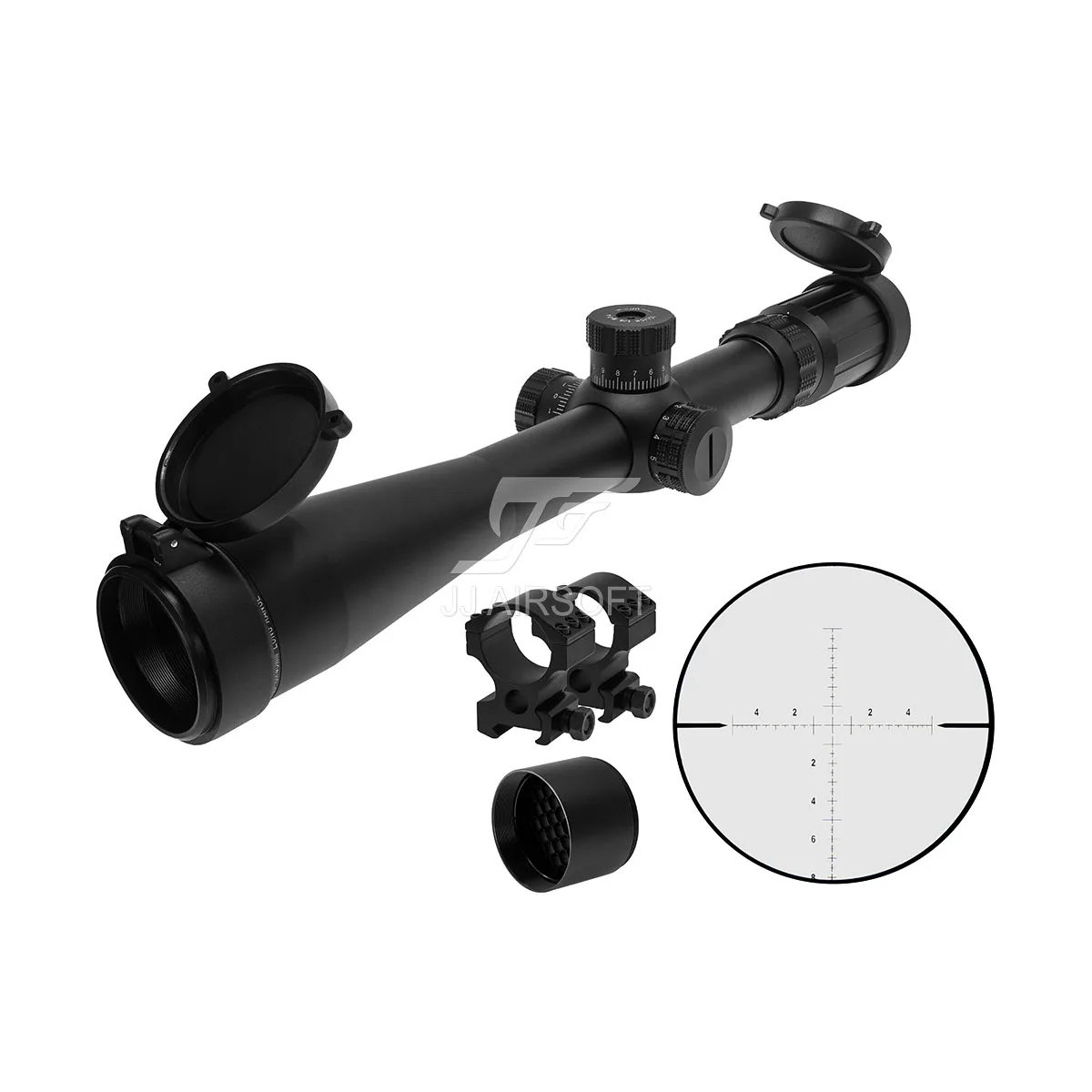 

3.5-10x40SE Red / Green Reticle with Self-Locking Turret Rifle Scope Mark 4