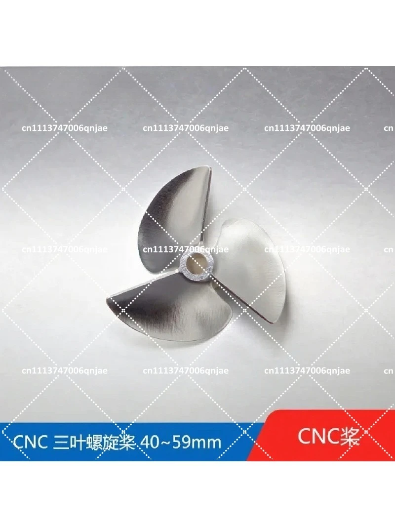 Aluminum Alloy 3-Blade Propeller 40-59mm Pitch 1.4 CW CCW Model Propeller Spare Parts