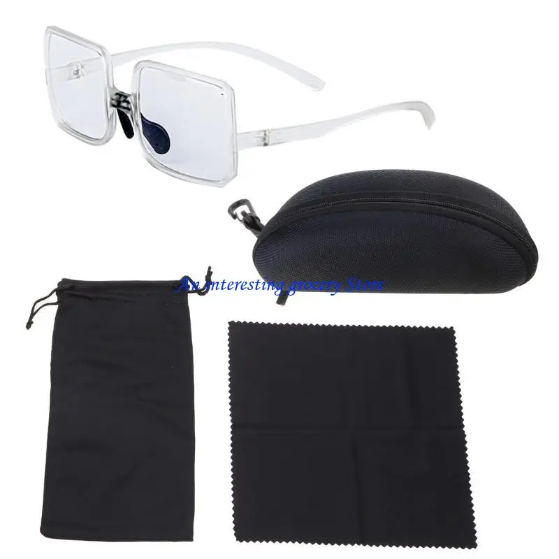 652D Billiards Sports Goggles Billiards Full Frame Competition Eyewear Comfortable Wide Field Glasses for Billiards Lover