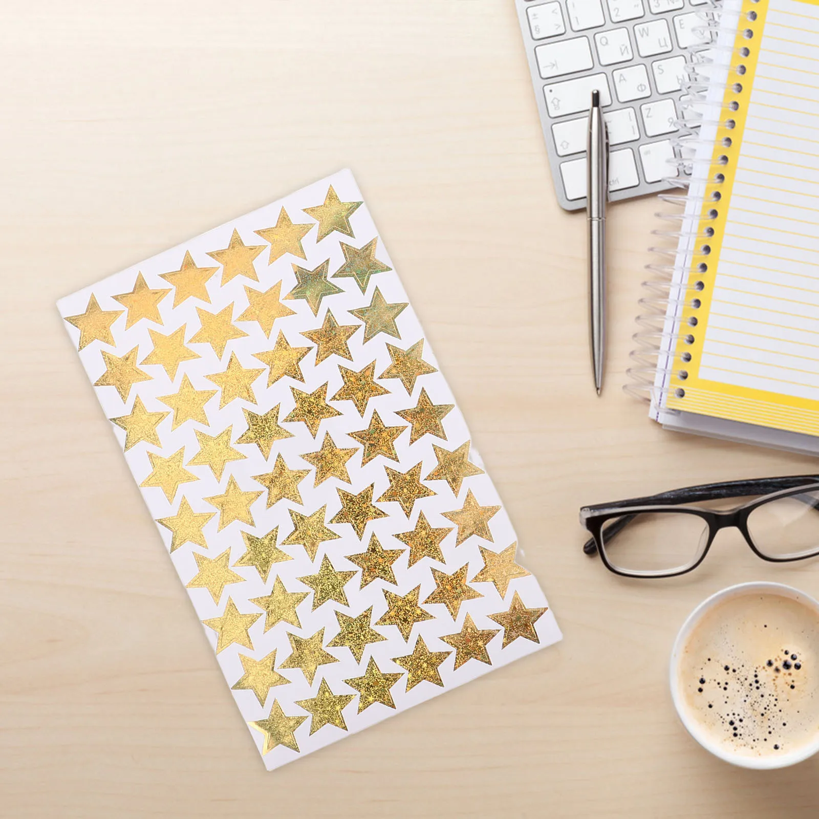 5 أوراق من ملصقات الطلاب على شكل نجمة لتعزيز السلوك الإيجابي، ملصقات مكافآت صغيرة لكفاءة التعلم والوقت