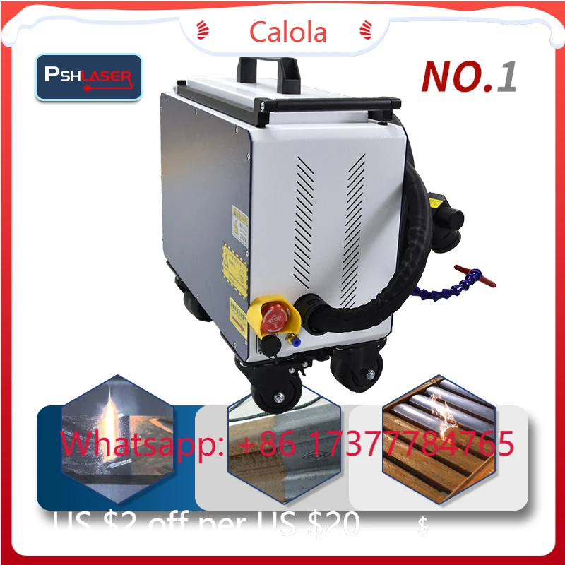 

Mini Portable Pulse Cleaning Machine Handheld Rust Removal Equipment