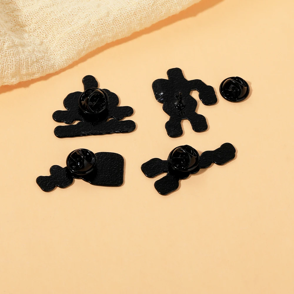 4 أنماط مضحك الأزرق القلب الصيغة العلمية المينا دبابيس P = M/V الصيغة الهيكلية الكيميائية الرياضيات على شكل دبابيس شارة الطالب