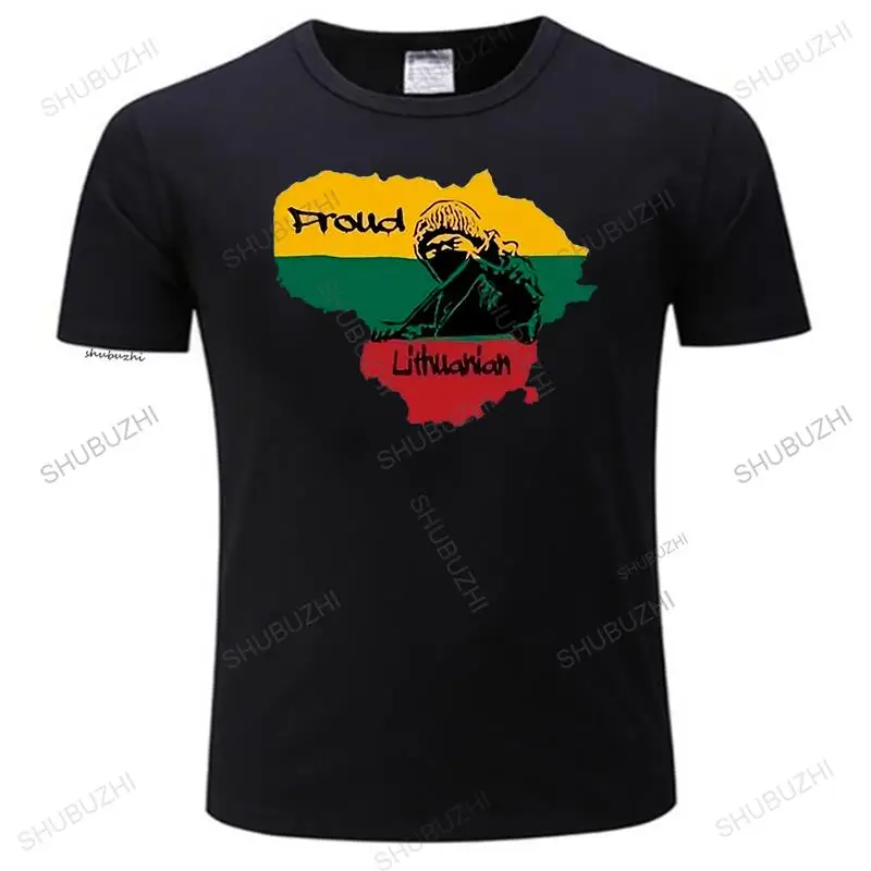 Graphic Lithuania T Shirt Proud Lithuanian Mano Lietuva tee-shirt  Formal Novelty streetwear homme t-shirts O-Neck top tee