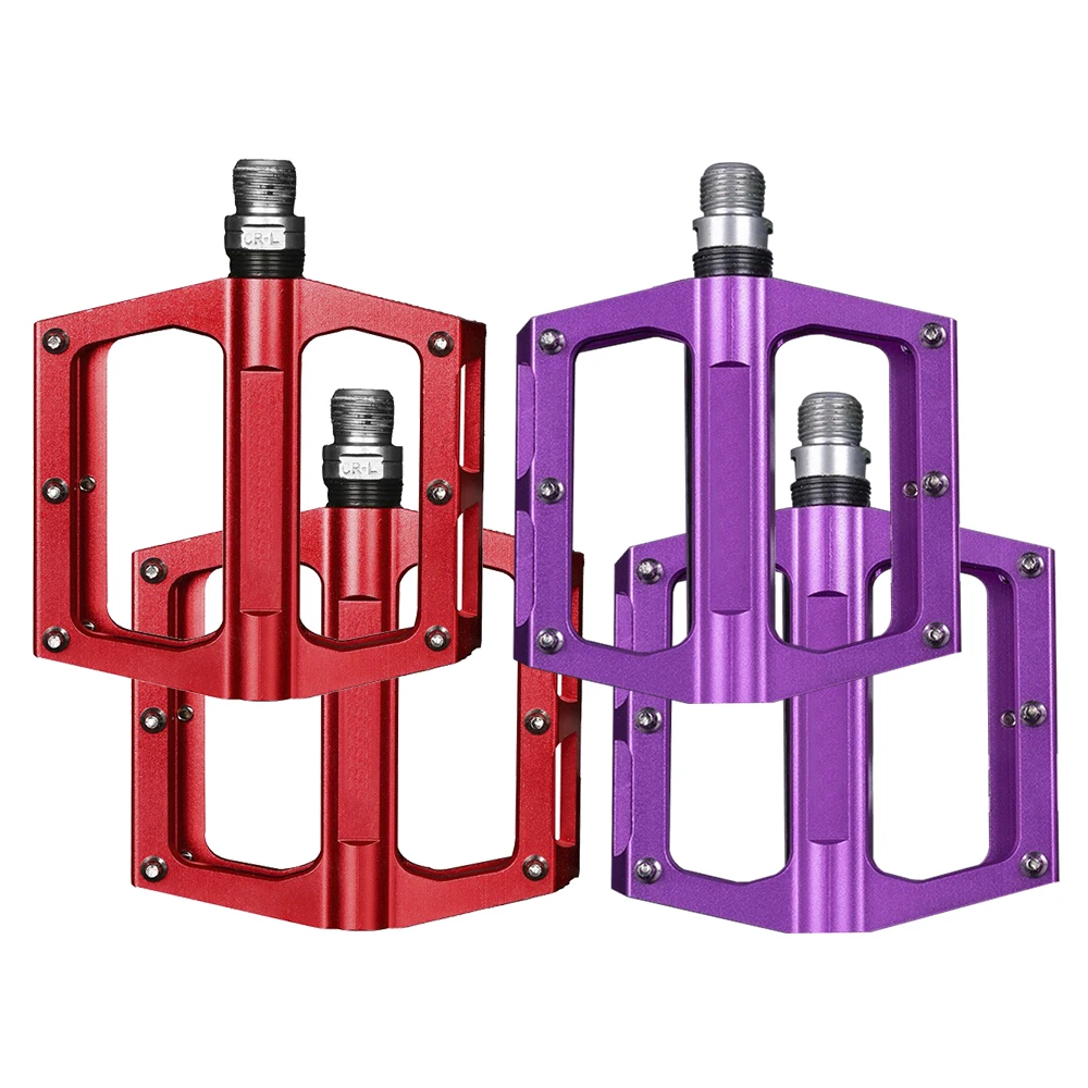 

1 Pair Mountain Non-Slip Bike Pedals Platform Cycling Bicycle Flat Aluminum Alloy Ultralight Pedals for MTB Fixie Bikes