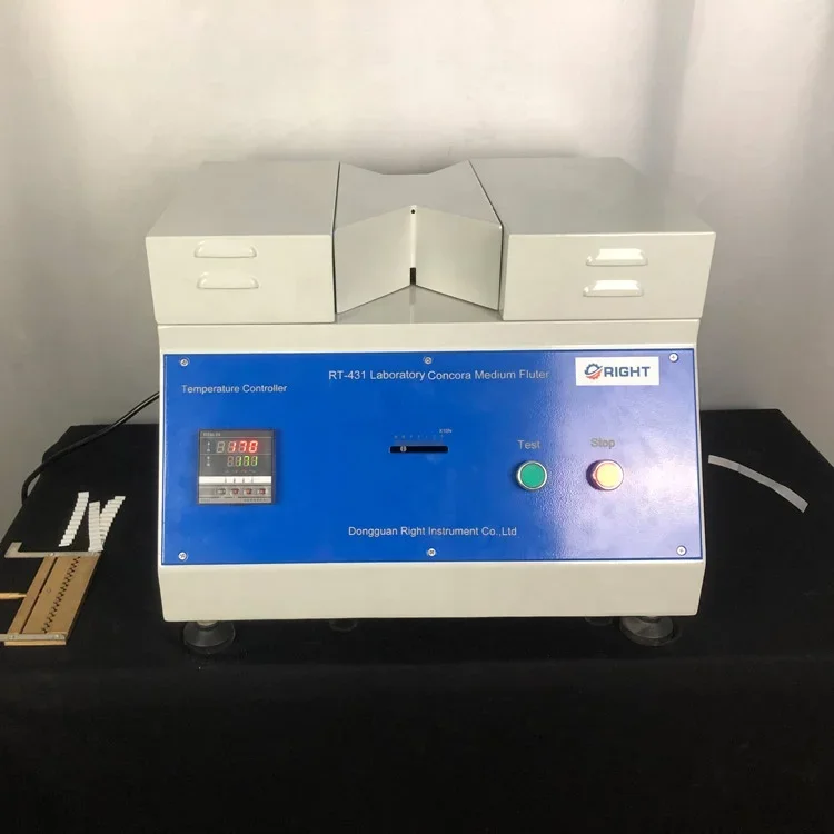 ISO 7263 Wellpappe, mittleres Fluterpapier, CMT, CCT, Rillentester, vertikaler Fluter für Computer