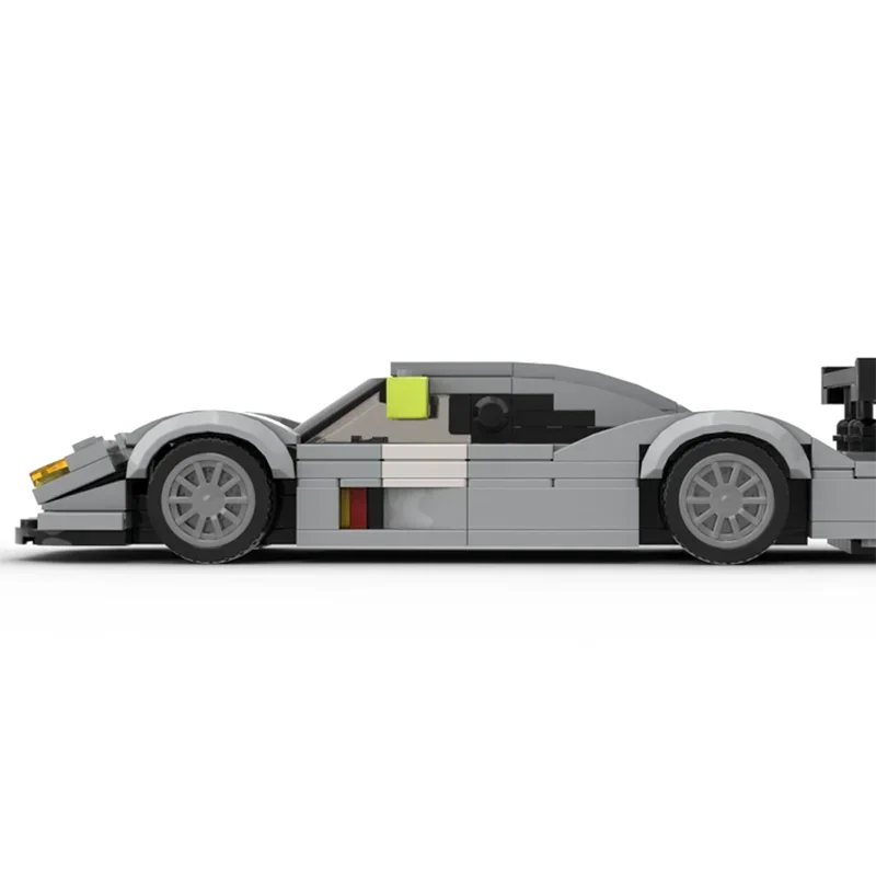 Kampioen Snelheid Auto's Model Moc Bouwstenen Super Sportwagen Modulaire Blokken Geschenken Speelgoed Voor Kinderen DIY Sets Montage