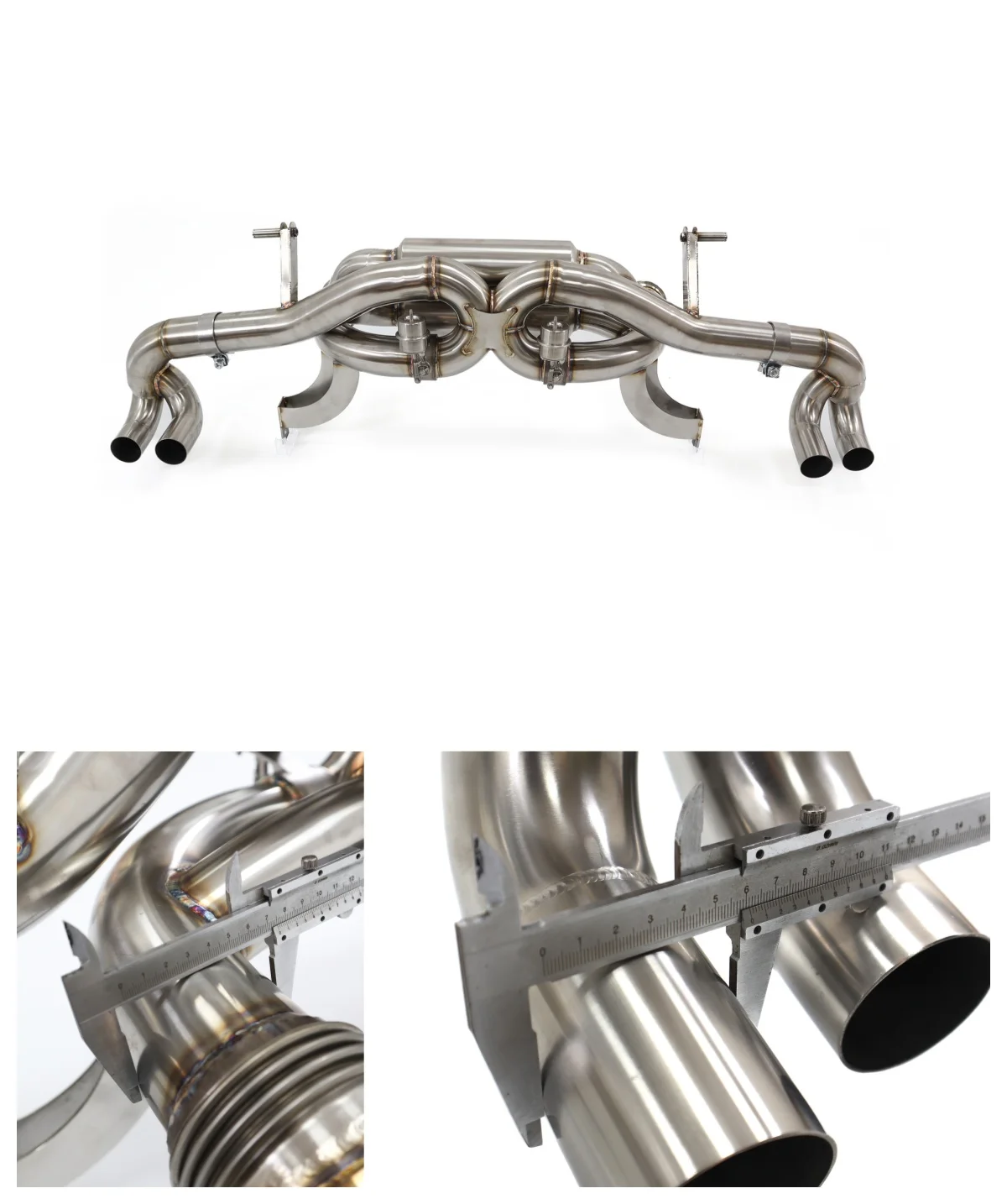 

Stainless stee Catback for Lambo Gallardo LP550/560 5.2L With Valve HMD Exhaust System Performance Quality certification