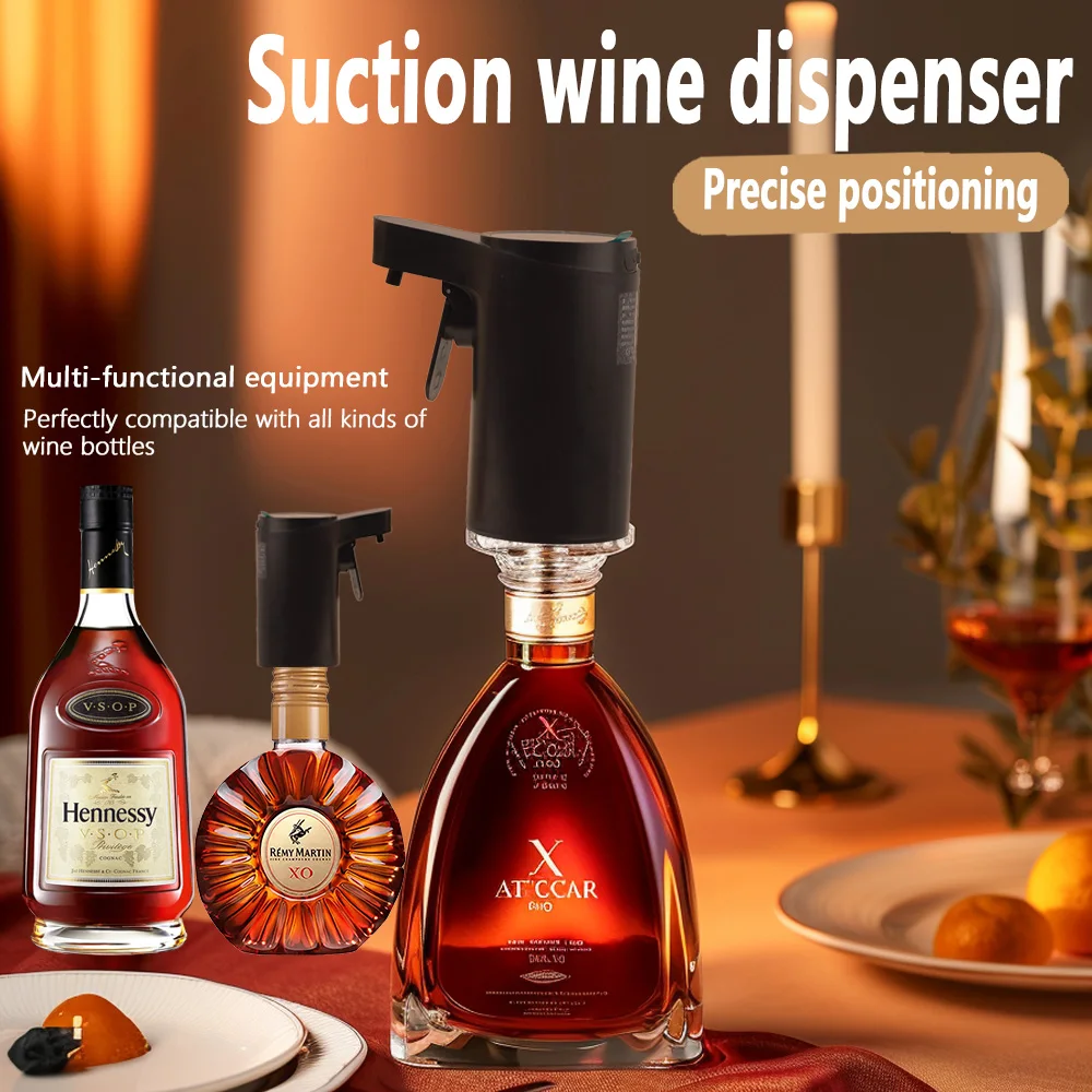 Automatic Non-Touch Automatic Electric Bottle Pump Beverage Whisky Alcoholic Beverage Dispenser