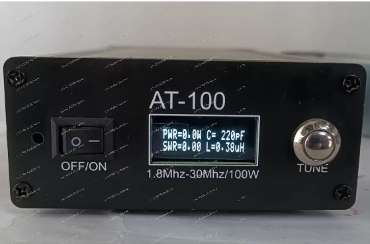 AT-100M Pro HF Auto/Manual Antenna Tuner – Built-in SWR/Power  Code Exerciser, 100W 1.8-30MHz for HF Transceiver