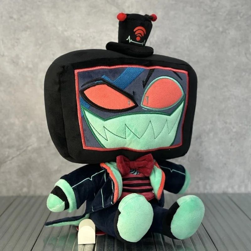 لطيف Hazbin VOX ألعاب من القطيفة عيد الميلاد لعبة Hazbin الشر بوس محشوة دمية عيد ميلاد هدايا عيد اللعب لتزيين الغرفة #4