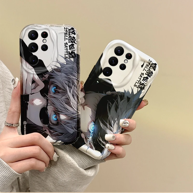 

Jujutsu Kaisen Satoru Gojo Phone Case for Samsung Galaxy A35 A34 A33 A32 A24 A23 A22 A13 A12 M55 M54 M35 M14 Silicone Back Cover