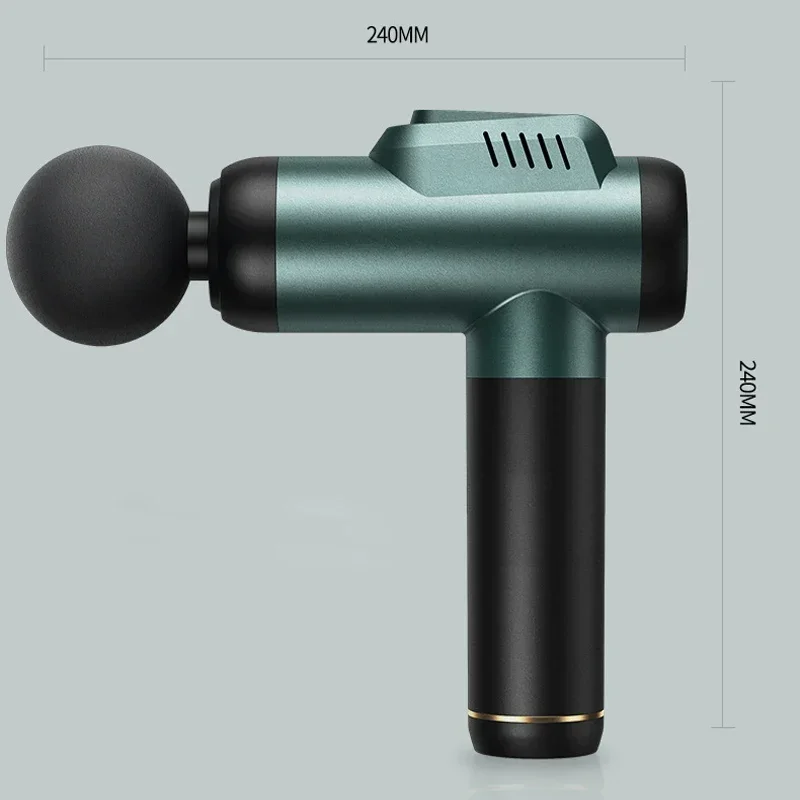 

ad Massage Gun Professional Electric Deep Tissue Muscle Body Back Neck Massager Relaxation