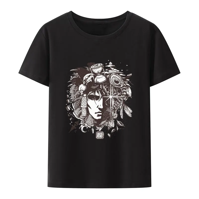 Men Women An Endless Dream The Sandman Modal T Shirts Death Vertigo Gaiman Morpheus Comic Short Sleeve Fashion Streetwear Tops