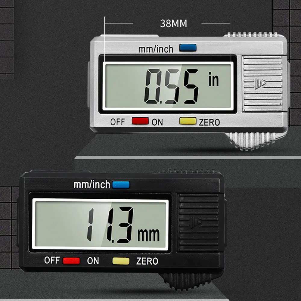 Calibrador Digital electrónico de fibra de carbono, herramienta de medición de micrómetro, 6 pulgadas, 150mm