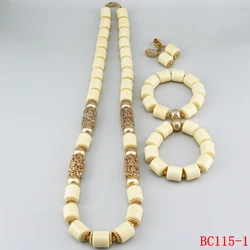 Bridal Jewelry Sets Teal Green Nigerian Wedding African Beads Jewelry Set Crystal Women New Necklace Set
