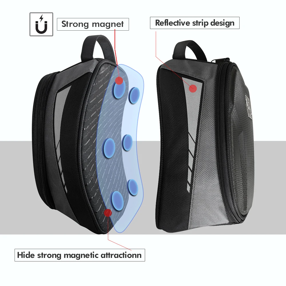 For S1000RR CBR600RR GSXR 600 750 1000 NINJA ZX6R ZX10R ZX12R Motorcycle Magnetic Tank Bag Toolbag Universal