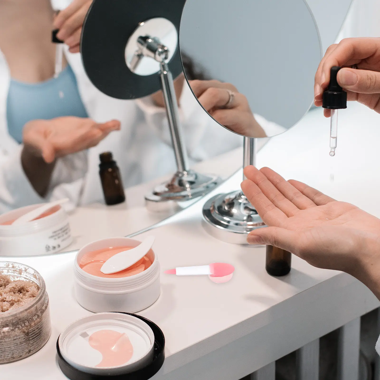 10pcs Dust Proof Silicone Cover for Lip Brush Lipstick Balm Sleeve Makeup Tool Storage Holder Sleep Mask Protector Case