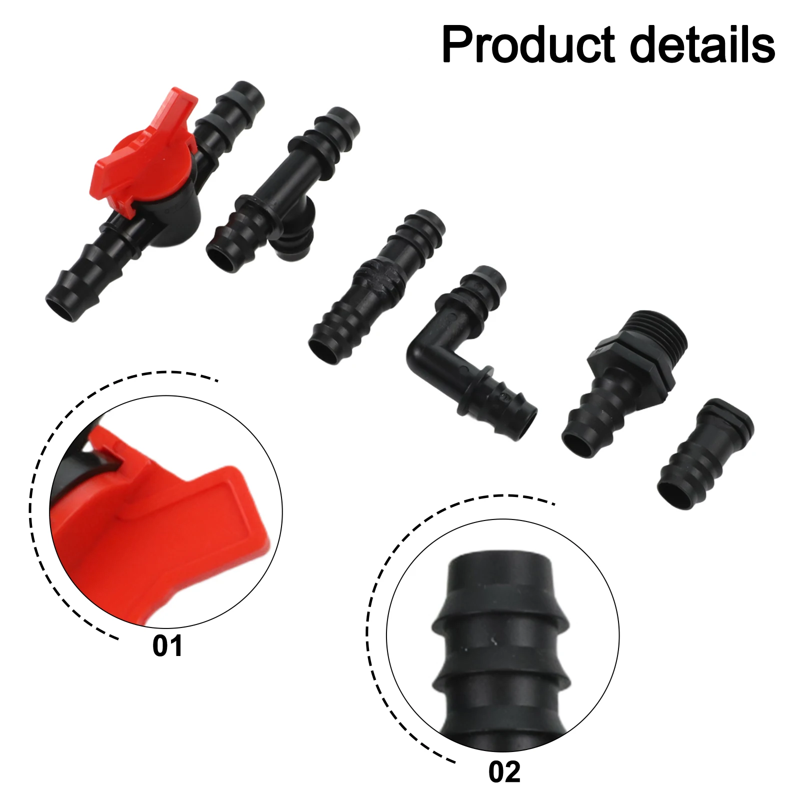 Drip Irrigation Garden Watering System Garden Irrigation Efficient Water Distribution Robust Plastic Material Water Distribution