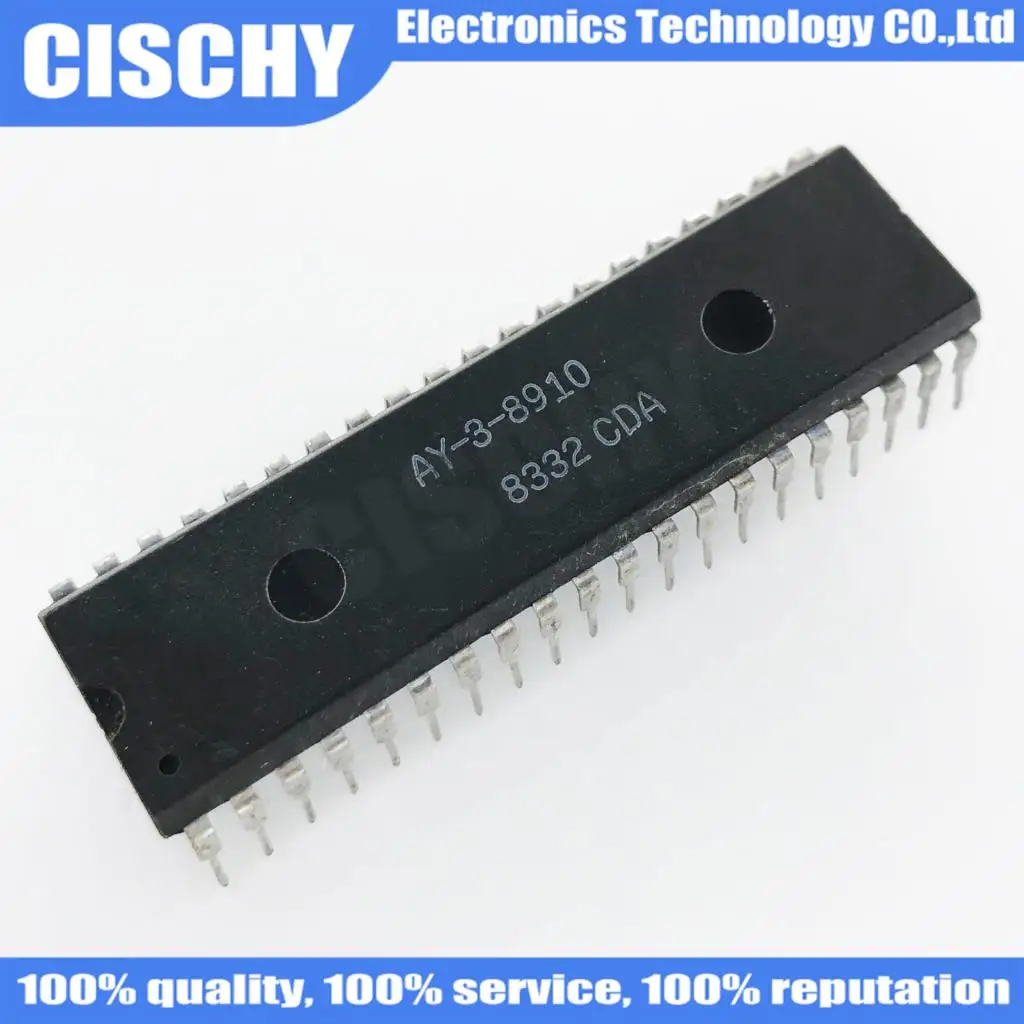 5pcs/lot AY-3-8910 DIP-40 AY-3-8910A AY38910 DIP40 In Stock