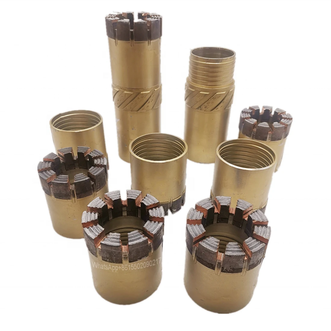 Cylinder Rope Hot Pressing Core NQ HQ PQ Diamond bits For Hard Rock Drilling/ Diamond Impregnated Core Drill Bit