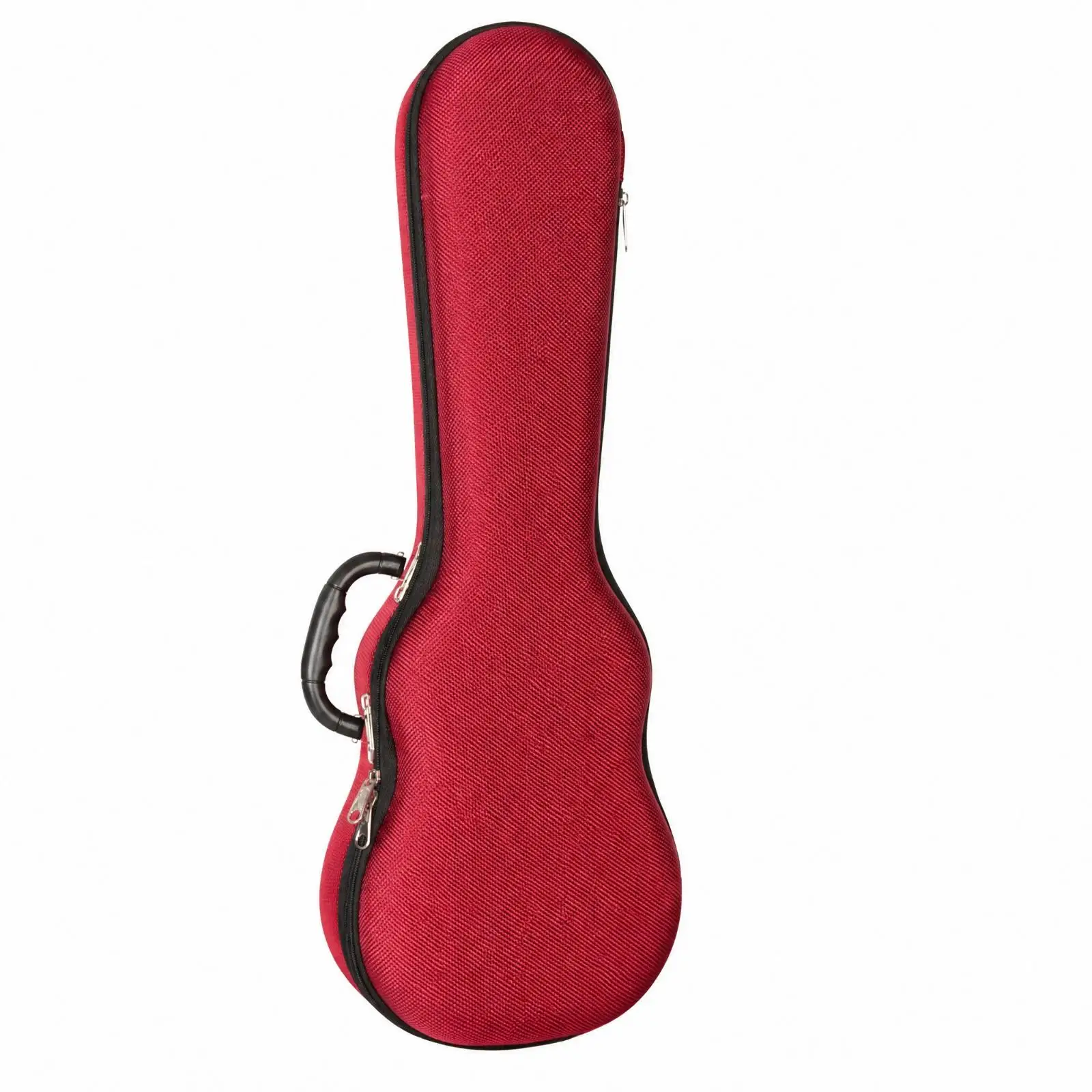 Protective Ukulele Hard Case for 26 Inch Musical Instrument with Adjustable Shoulder Strap