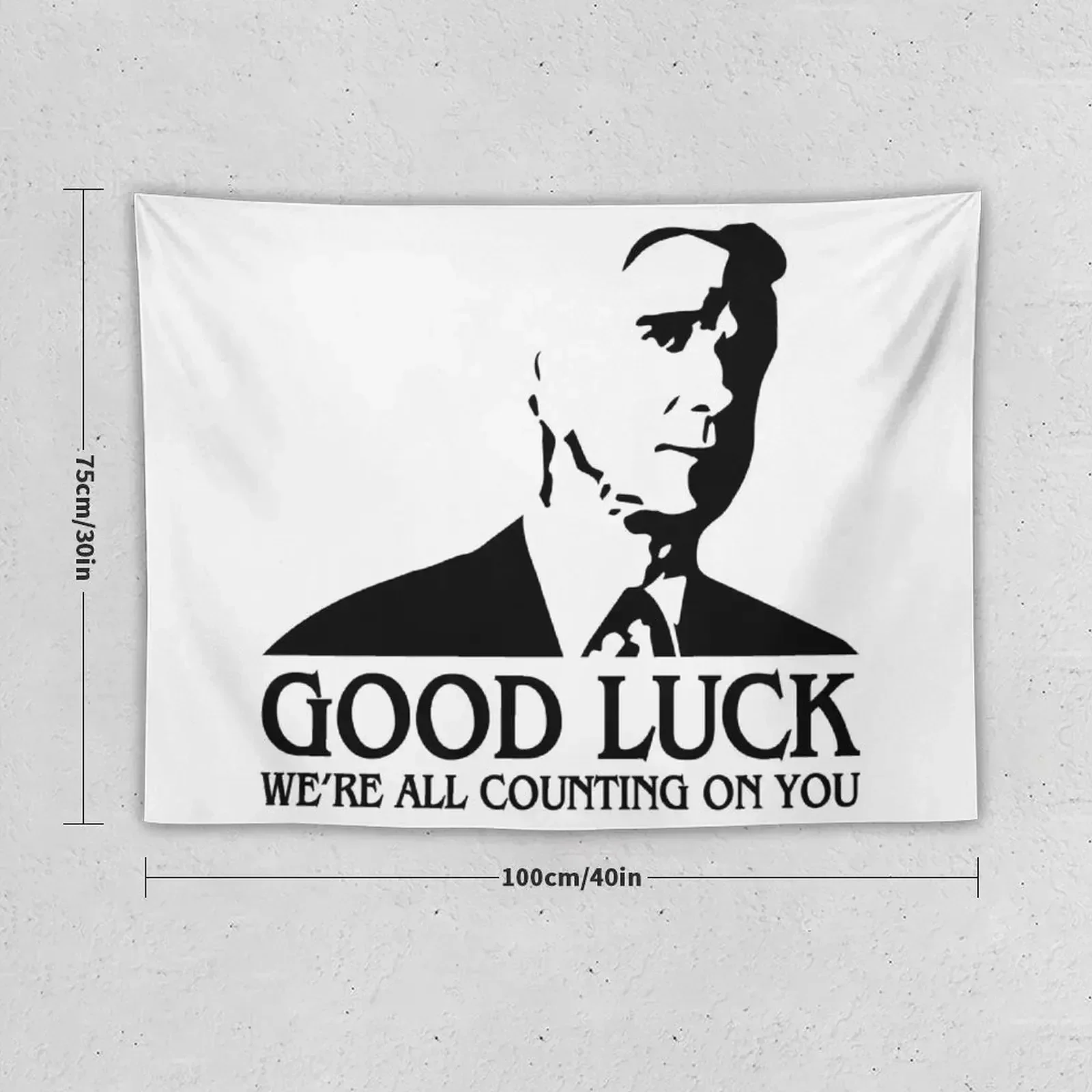 Good Luck, We're All Counting On You Tapestry Decoration For Home Cute Room Decor Tapestry