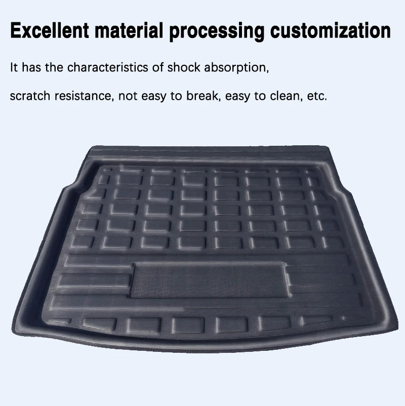 For Volkswagen VW Tiguan L 2016~2023 2021 2022 2023 LWB Car Trunk Mat Waterproof Protect Floor Trunk Anti-Slip Storage Pad EVA - view 6