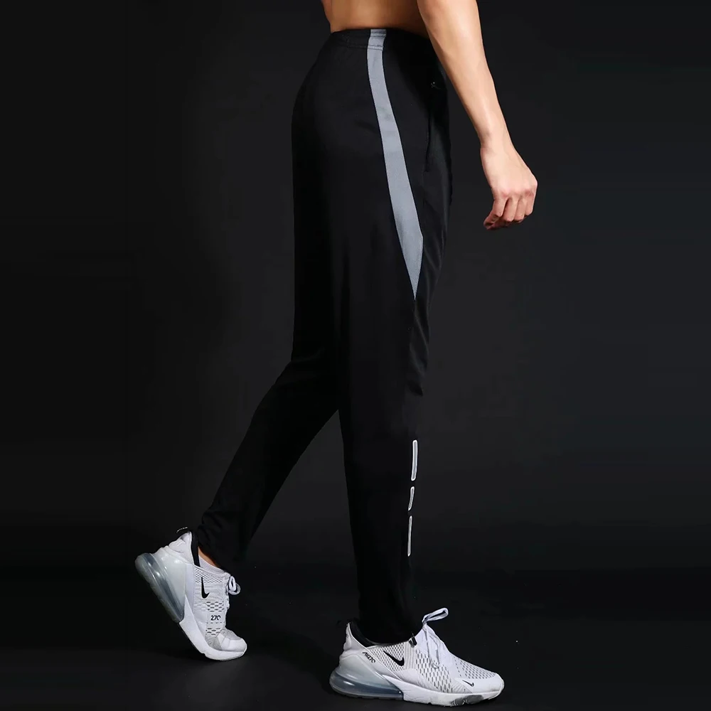 Men's Running Pants Sportswear Jogging Sweatpants Quick Dry Soccer Tracksuit Elastic Gym Fitness Trousers Training Sport Pants - Image 3