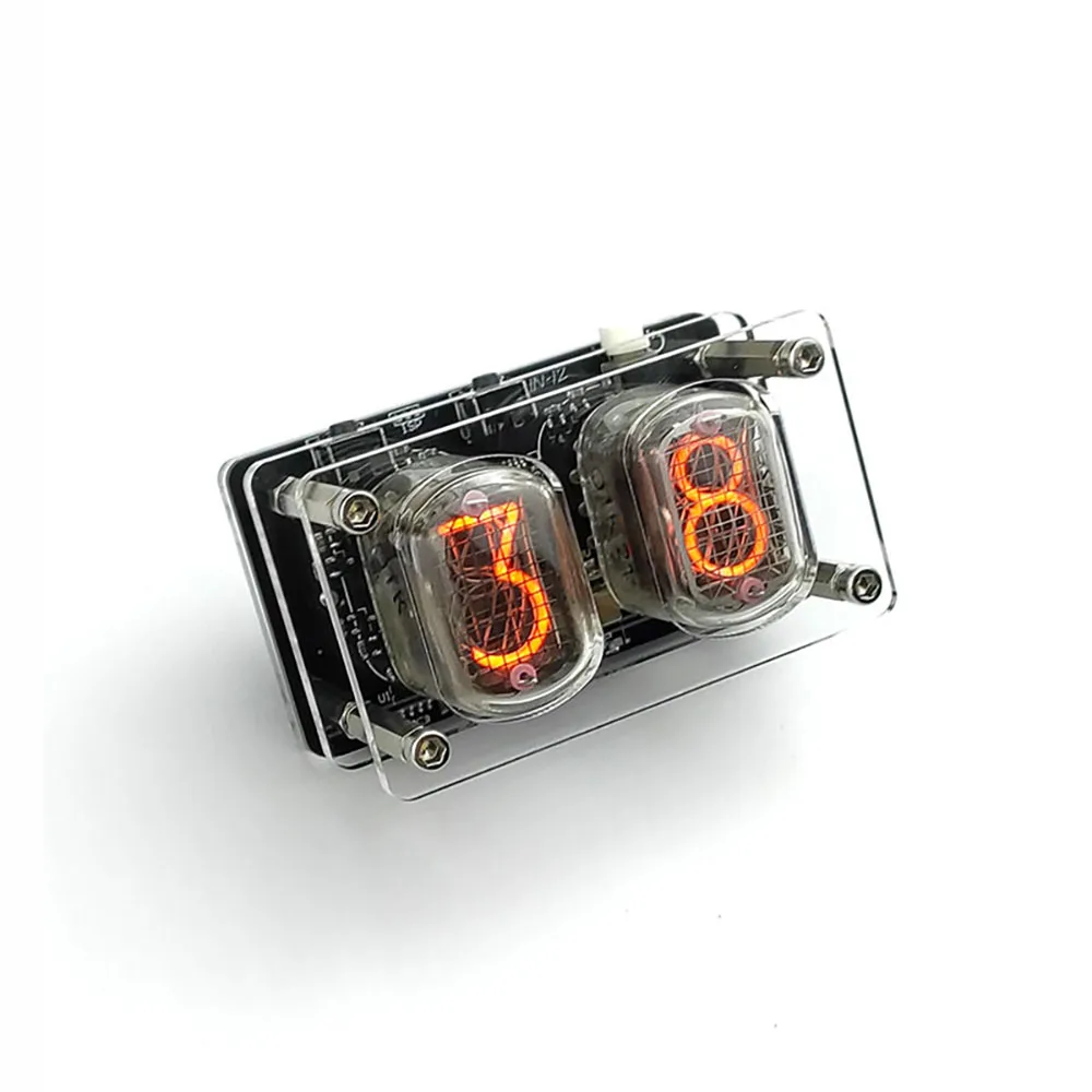 2-bitowy zegar świecący dla IN12 IN14 IN8 IN18 QS30 Nixie tube Tube POWER type-C