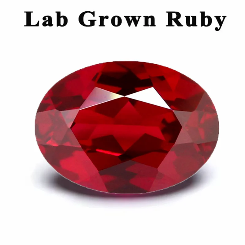

Box Pack Red Ruby 13×18mm 16.0Ct Oval Faceted Cut UV Test Mohs Hardness Gems For Jewelry Making Gem Collection DIY Ring Earring