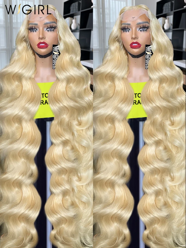 Wigirl Honey Blonde 613 Body Wave Transparent 13x4 13x6 Lace Front Human Hair Wigs Remy Brazilian 5x5 Lace Frontal Wig For Women