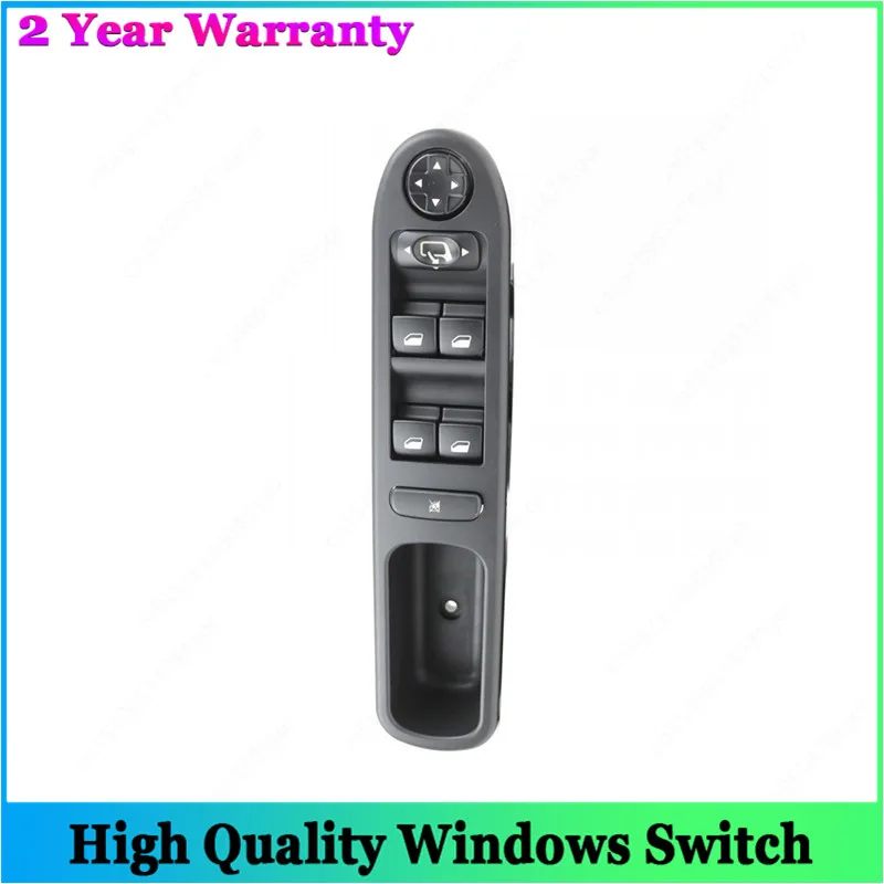

Electric Power Master Window Switch 6490EH 6554QF 6554QG 96642444XT For Peugeot 207 Citroen 6490.EH 6554.QF 6554.QG 2006-2014