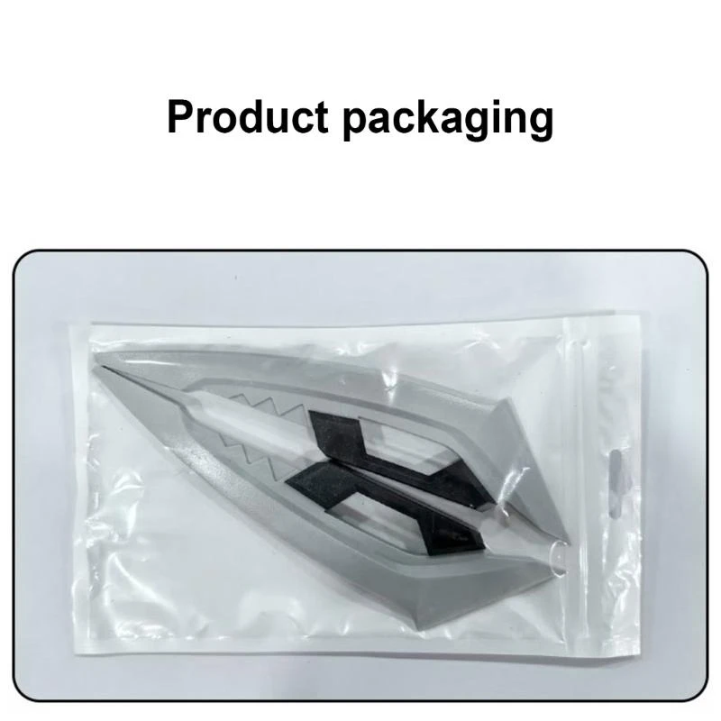 T3LF 2pcs Motorcycle Fixed Wind Wing Aerodynamic Front Spoiler Suitable for Electric Scooters Reduced Drag Increased Comfort