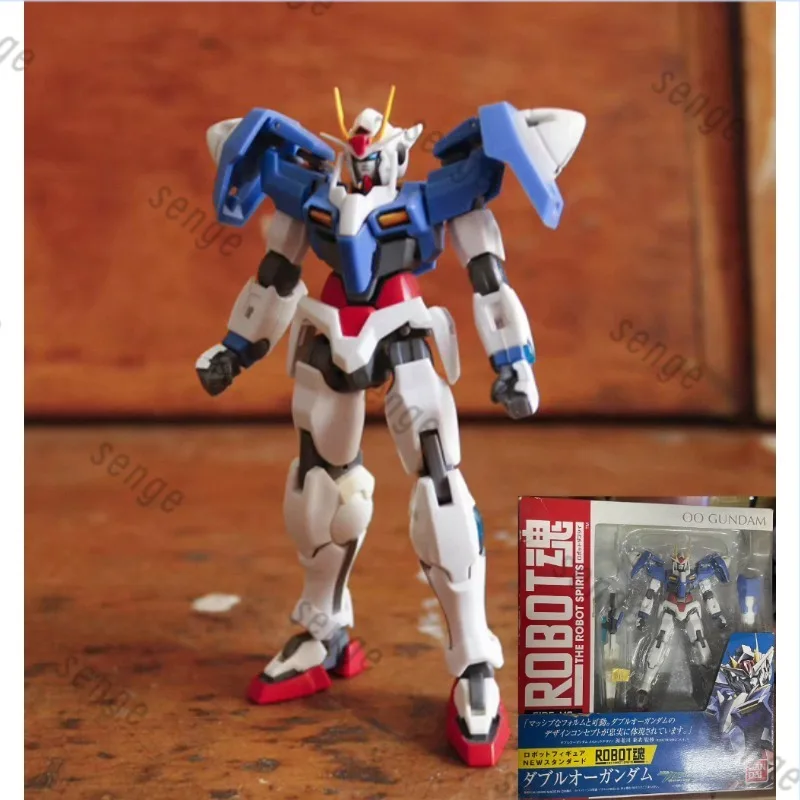 

[Genuine Spot] Bandai ROBOT Soul 00 Gundam 00R Double Zero Gundam First Edition Action Figures Finished Models Toys Gifts