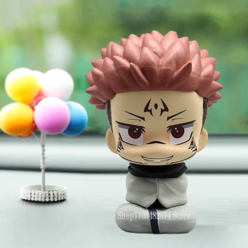 

Anime Jujutsu Kaisen Look Up Figure Ryomen Sakuna Figure 10.5cm Decoration Doll Sitting Figurine PVC Kawaii Collectible Toy Gift