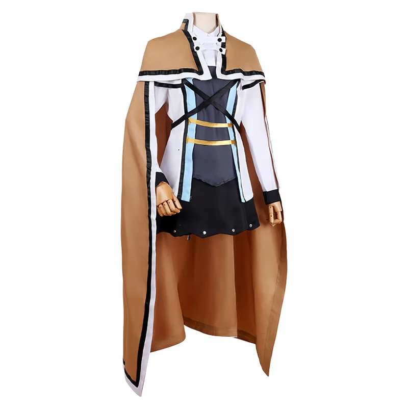 Anime Mushoku Tensei Cosplay Roxy Cosplay Costumes Tops Skirt Cape Socks Hat Roxy Suit Wig Role Outfit Halloween Cos Adult Women - view 4