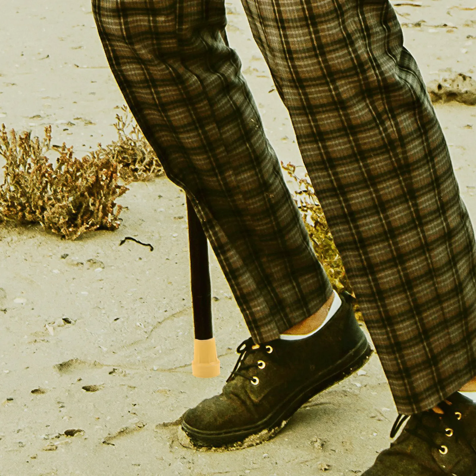 

4 шт. Противоскользящие резиновые наконечники для треккинговых палок, тростей и костылей, легко устанавливаемые, сменные накладки на ножки