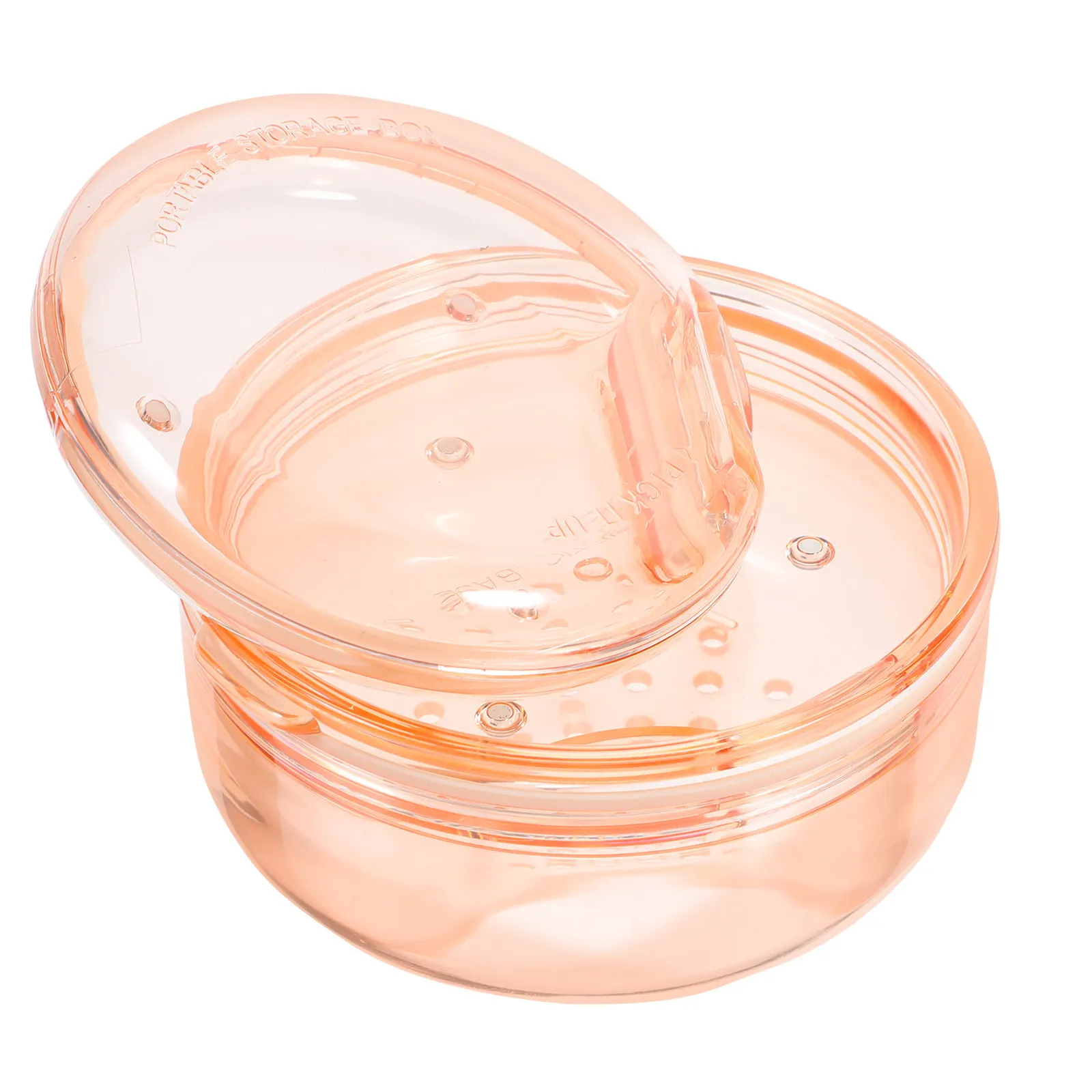 

Портативный футляр для зубных протезов: прочный, из ПК, силикона и металла, компактный, удобный для путешествий, держатель для ретейнеров