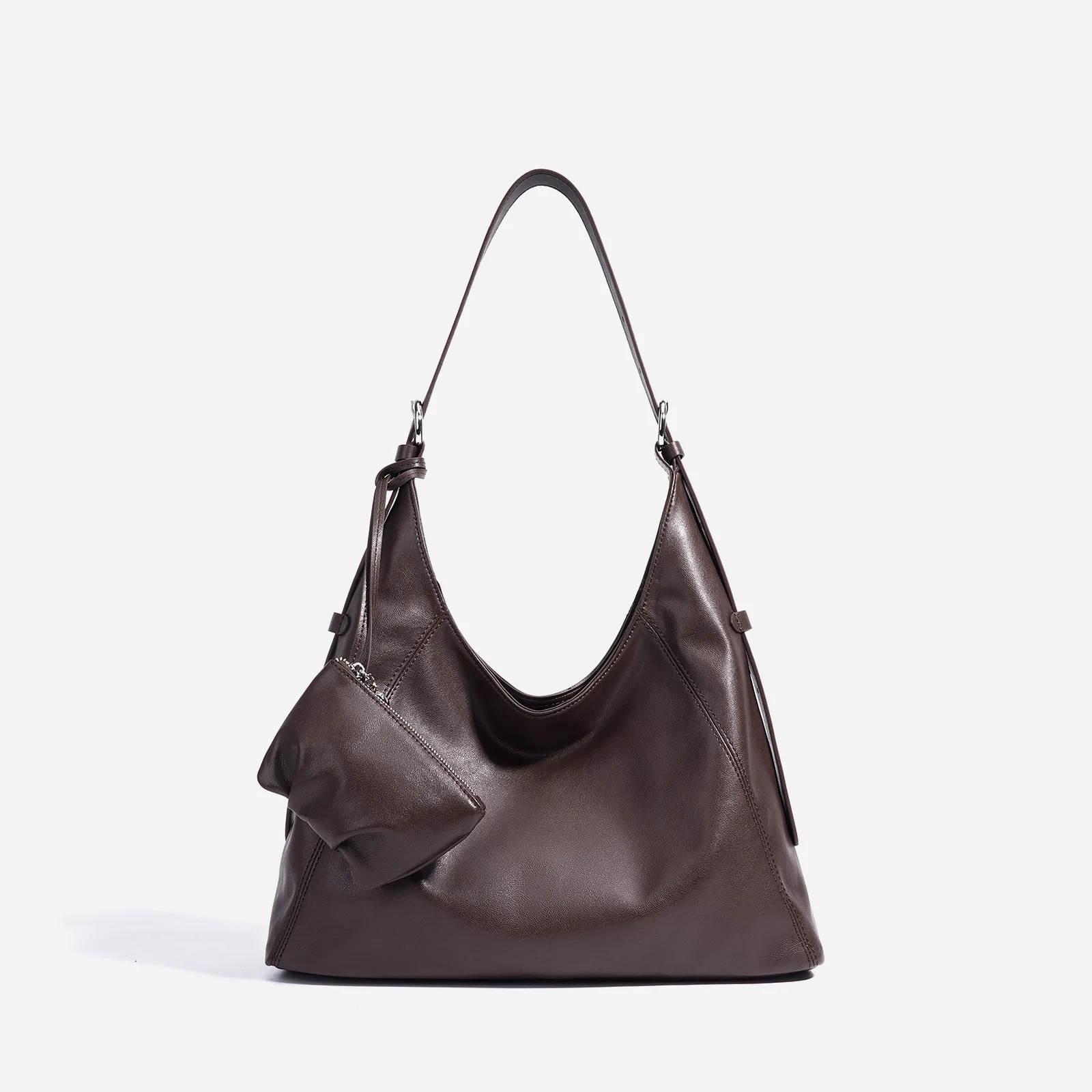 

Cowhide Commuter Tote Bag 2025 New Leather Women's Bag High-end Sense Large-capacity Shoulder Bag Women