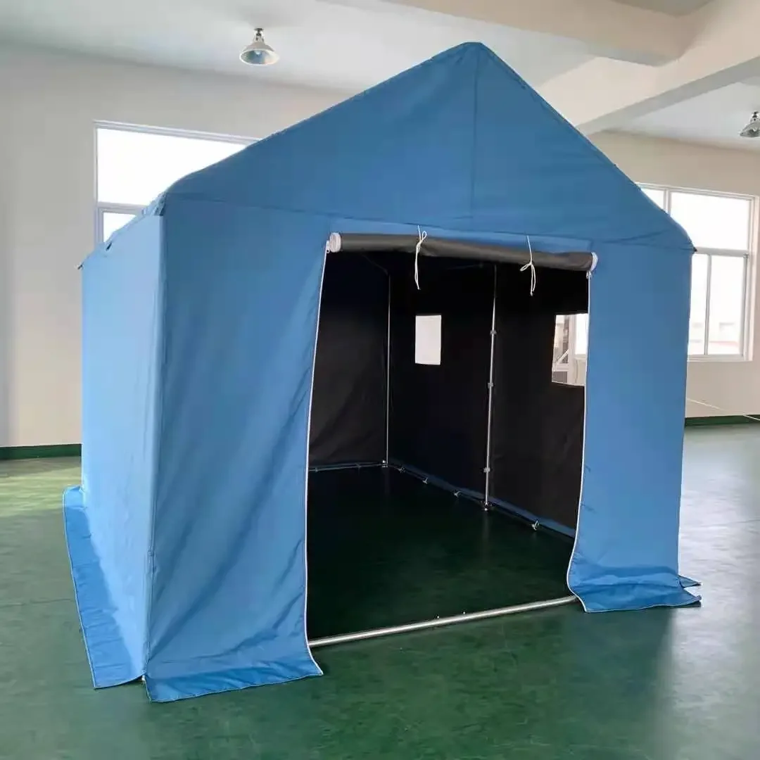Epidemic prevention tent disaster relief emergency outdoor tent emergency isolation site rainproof sunscreen factory shading