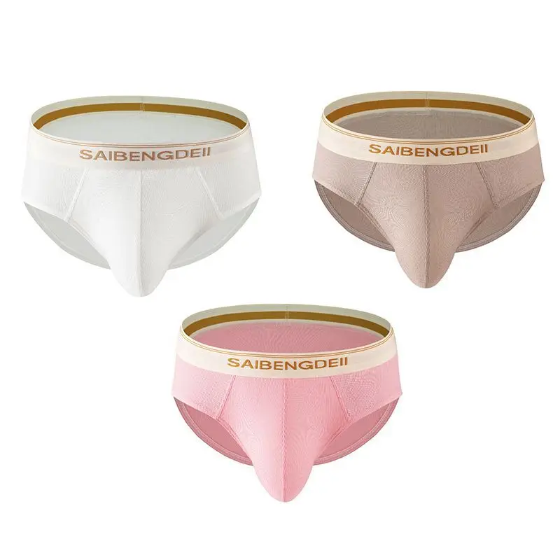 Men's Underwear Triangle Breathable Sexy Comfortable Low Waist Youth Fashion Personality Sports Shorts Summer